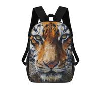 sinyumoney Kids School Backpack 3D Printed Striped Gaze Backpack Rucksack Sports Backpacks For Boys And Girls Fashion Knapsack 17inch