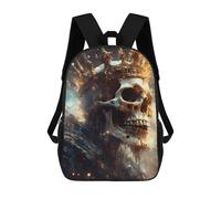 sinyumoney King of The Afterlife Ronaldo Backpack, Children's Backpack, Student School Bag, Book Bag, 3D Printed School Bag For Boys And Girls, 17inch