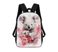 sinyumoney Koala Backpack School Bag Rucksack for Girls Boys Backpacks Large Capacity Kids Back Pack Lightweight School Bags for Children Students 17inch