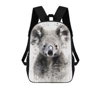 sinyumoney Koala Beauty Wild Majesty School Backpack Secondary Causal Travel High School Bags for Teenage Girls Boys Women Men 17inch