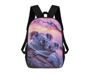 sinyumoney Koala Hug at Sunset Backpack School Bag Backpack For Girls Boys Backpacks Large Capacity Kids Backpack Lightweight School Bags For Kids Students 17inch