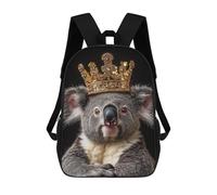 sinyumoney Koala King School Backpack Travel College Rucksack Backpacks for Campus Outdoor Travel Sports 17inch
