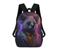 sinyumoney Koala Kriminal Rucksack High Secondary School Bags Casual Backpack for Girls Boys Teenage 17inch