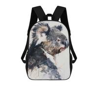 sinyumoney Koala Painting Profile School Backpack Work Laptop Backpack Rucksack Bag for Teenage Girls Boys Women Men 17inch