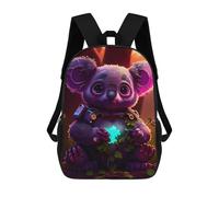 sinyumoney Koala School Backpack School Secondary High School College Backpack Travel for Men, Women & Teenage Boys 17inch