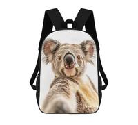 sinyumoney Koala Selfie Backpack School Backpack Kids School Bag Large Capacity Kids Backpack for School Rucksack 3D Book Bag Gifts for Kids 17inch