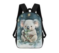 sinyumoney Koala Under The Stars Backpack School Daypacks Business Backpack Water Resistant Bookbag for Teenage Girls Boys Women Men 17inch