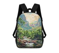 sinyumoney Kruger National Park South Africa Art Backpack School High Secondary School Bags Casual Backpack for Teenage Girls Boys Women Men 17inch