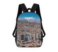 sinyumoney La Paz Backpack School Bag Large Water Resistant Laptop Backpack for School/Work/Travel 17inch