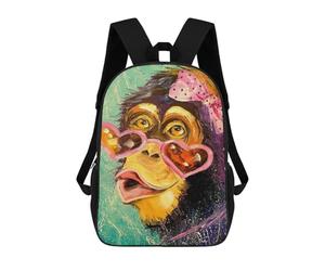 sinyumoney Lady Kids Backpack, Kids School Bag 3D Printed School Backpacks for Boys And Teenager School Students 17inch
