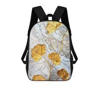 sinyumoney Leaf And Stone Backpack School Secondary Causal Travel High School Bags for Campus Outdoor Travel Sports 17inch