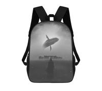 sinyumoney Legacy Backpack 3D Printed Children's School Backpack Kids Travel Backpacks High Capacity Book Bags Children's Backpack Rucksack 17inch