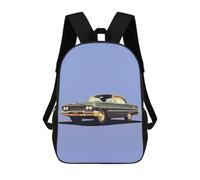 sinyumoney Legend Impala Children's Backpacks School Backpack 3D Printed Backpack for Kids Travel Rucksacks Book Bags Kids School Bag 17inch