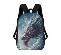 sinyumoney Legendary Ice Dragon Backpack School Business Durable Laptop Bag for Camping Outdoor Adventures And Daily Travel 17inch