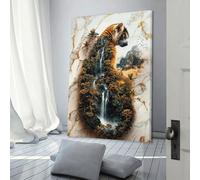 sinyumoney Lemurs Hidden Eden Custom Canvas Prints for Living Room Kitchen Home Decorations Wall Art Canvas 08x12inch(20x30cm)