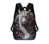 sinyumoney Leopard Whispers Rucksack Fashion Stationery Backpack Waterproof Casual Daypacks for Men, Women & Teenage Boys 17inch