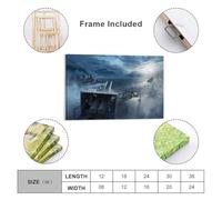 sinyumoney Let The Battle Begin Wall Canvas for Living Room for Living Room Kitchen Home Decorations Modern Art Prints 20x30inch(50x75cm)