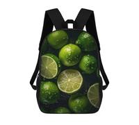 sinyumoney Lime School Bags Water Resistant Travel Backpack Computer Bag for Campus Outdoor Travel Sports 17inch