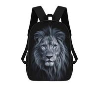 sinyumoney Lion Animals School Backpack Water Resistant Computer Rucksack- Perfect for Travel, Work And Daily Use 17inch
