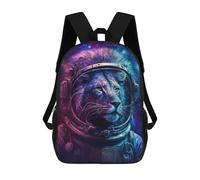 sinyumoney Lion Astronaut in Space -8 Backpack School Bag Travel College Rucksack Backpacks for Campus Outdoor Travel Sports 17inch