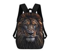 sinyumoney Lion Closeup Face Backpack School Lightweight Schoolbag Dayback Bookbag College for Men/Women 17inch