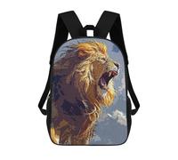 sinyumoney Lions Roar School Backpack Large Water Resistant Laptop Backpack for Teenage Girls Boys Women Men 17inch