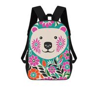 sinyumoney Little Bohemian Bear Backpack School Rucksack Casual Daypacks School Work Travel Bag- Perfect for Travel, Work And Daily Use 17inch
