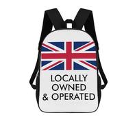 sinyumoney LOCAL OPERATOR UK School Backpack for Girls Backpack Water Repellent Casual Daypack Lightweight Rucksack Boy Girl School Backpack 17inch
