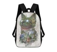 sinyumoney Lost But Not Forgotten School Bags Work Laptop Backpack Rucksack Bag- Perfect for Travel, Work And Daily Use 17inch