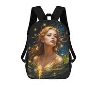sinyumoney Lost in Enchantment School Backpack Large Lightweight Casual Backpack for Boys/Girls/Teenagers 17inch