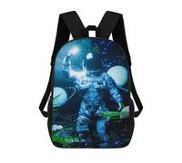 sinyumoney LOST IN SPACE TIME Backpack 3D Printed School Bag For Boys High Capacity Travel Backpacks Book Bags Boys School Bag Mochila 17inch