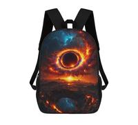 sinyumoney Lost in The Digital Cosmos Backpack School Computer Rucksack for School/Work/Travel for Boys/Girls/Teenagers 17inch