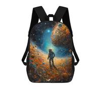 sinyumoney Lost in The Ethereal Backpack 3D Printed Kids School Backpack High Capacity Travel Backpacks Book Bags Kids Backpack 17inch