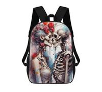 sinyumoney Love Beyond The Grave Backpack Cartoon Plush Bag, 3D Backpack for Kids School Bag Birthday Gift Idea for Boys And Girls 17inch