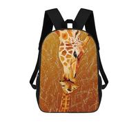 sinyumoney Love Mother Giraffe Backpack School Bag Water Resistant Travel Backpack Computer Bag for Teenage Girls Boys Women Men 17inch