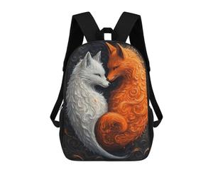sinyumoney Loving Japan Foxes Backpack School Bag Travel College Rucksack Backpacks for Camping Outdoor Adventures And Daily Travel 17inch
