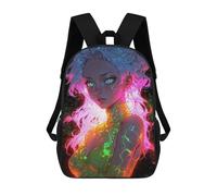 sinyumoney Luminescent Guardian School Backpack Business Laptop Rucksack Bag Unisex Casual Daypack for Men, Women & Teenage Boys 17inch