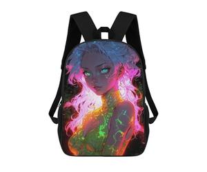 sinyumoney Luminescent Guardian School Backpack Business Laptop Rucksack Bag Unisex Casual Daypack for Men, Women & Teenage Boys 17inch