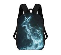 sinyumoney Luminous Kangaroo Hop Backpack School Bag Rucksack for Girls Boys Backpacks Large Capacity Kids Back Pack Lightweight School Bags for Children Students 17inch