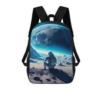 sinyumoney Lunar Outlook School Backpack School Bags For Girls Boys Backpack With Pocket Fashion School Bag Kids Backpack 17inch