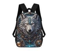 sinyumoney Lunar Sentinel Wolf Rucksack Computer Rucksack for School/Work/Travel for Camping Outdoor Adventures And Daily Travel 17inch