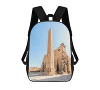 sinyumoney Luxor Temple School Bags Water Resistant Travel Backpack Computer Bag for Campus Outdoor Travel Sports 17inch