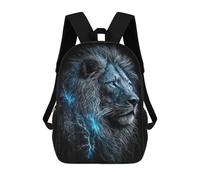 sinyumoney Magic Frost Lion School Backpack Water Resistant Computer Rucksack- Perfect for Travel, Work And Daily Use 17inch
