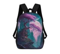 sinyumoney Magic Tree 2 Backpack School Bag Secondary Causal Travel High School Bags - Perfect for Travel, Work And Daily Use 17inch
