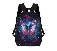 sinyumoney Magical Butterfly Backpack School Bag Water Resistant Travel Backpack Computer Bag for Camping Outdoor Adventures And Daily Travel 17inch