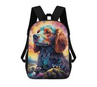 sinyumoney Magical Dog Portrait -1 Backpack School Bag Computer Rucksack for School/Work/Travel for Boys/Girls/Teenagers 17inch