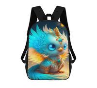 sinyumoney Magical Fantasy Bird Plush Toy Backpack School Daypacks Business Backpack Water Resistant Bookbag for Camping Outdoor Adventures And Daily Travel 17inch
