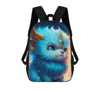 sinyumoney Magical Fantasy Creature Artwork -1 School Backpack Lightweight Schoolbag Dayback Bookbag College for Camping Outdoor Adventures And Daily Travel 17inch