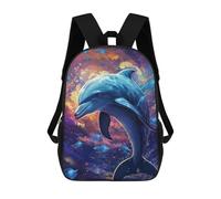 sinyumoney Magical Oceanic Journey School Backpack Daypacks Business Backpack Water Resistant Bookbag - Perfect for Travel, Work And Daily Use 17inch