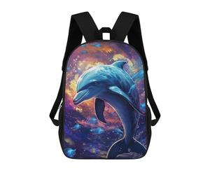 sinyumoney Magical Oceanic Journey School Backpack Daypacks Business Backpack Water Resistant Bookbag - Perfect for Travel, Work And Daily Use 17inch